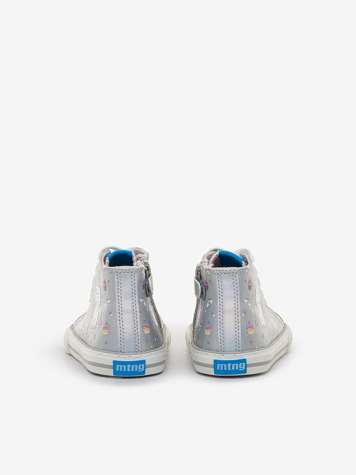 Zapatillas Free Lights Plata Mustang - detalle