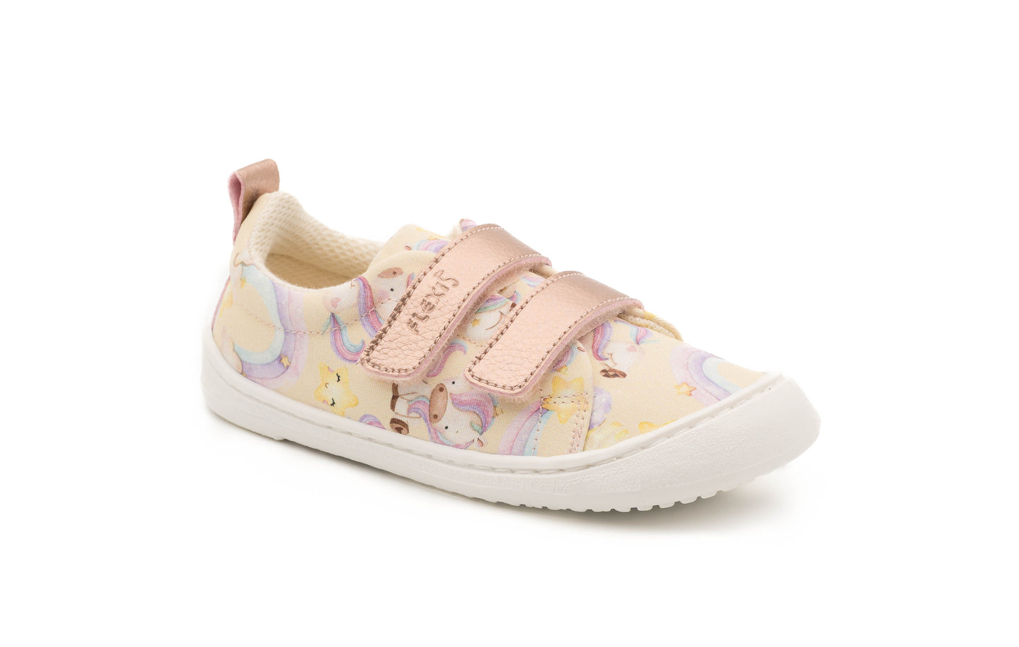 Deportivas Respetuosas de Lona Unicornio Flexi Nens
