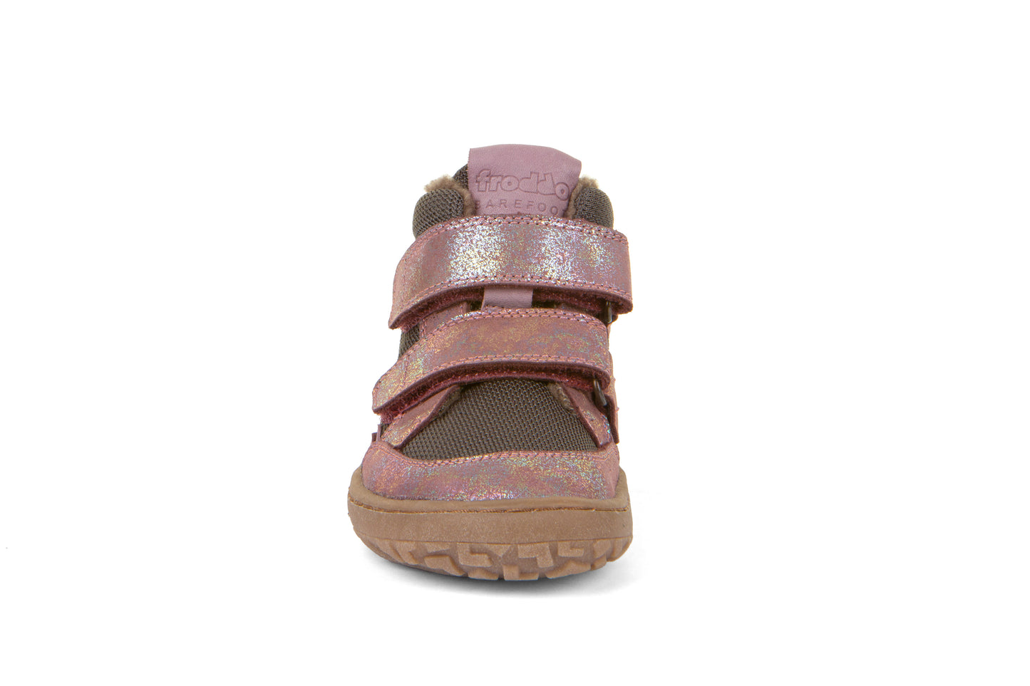 Froddo Children's Ankle Boots - BAREFOOT WINTER WOOL - Pink