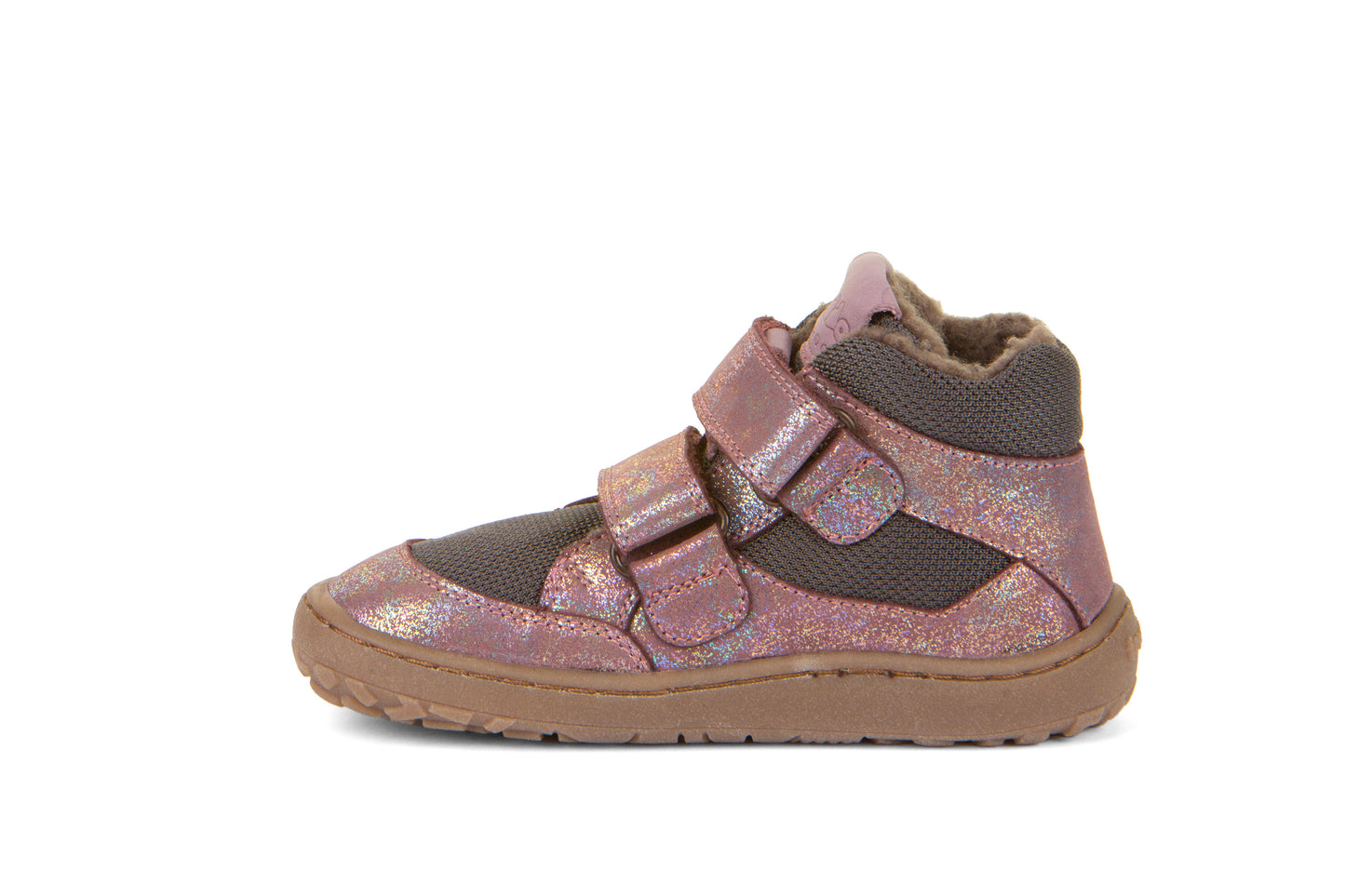 Froddo Children's Ankle Boots - BAREFOOT WINTER WOOL - Pink
