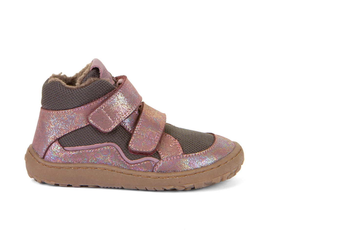 Froddo Children's Ankle Boots - BAREFOOT WINTER WOOL - Pink