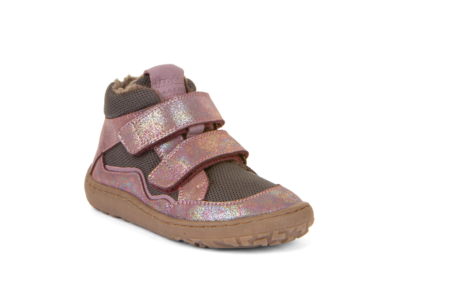 Froddo Children's Ankle Boots - BAREFOOT WINTER WOOL - Pink