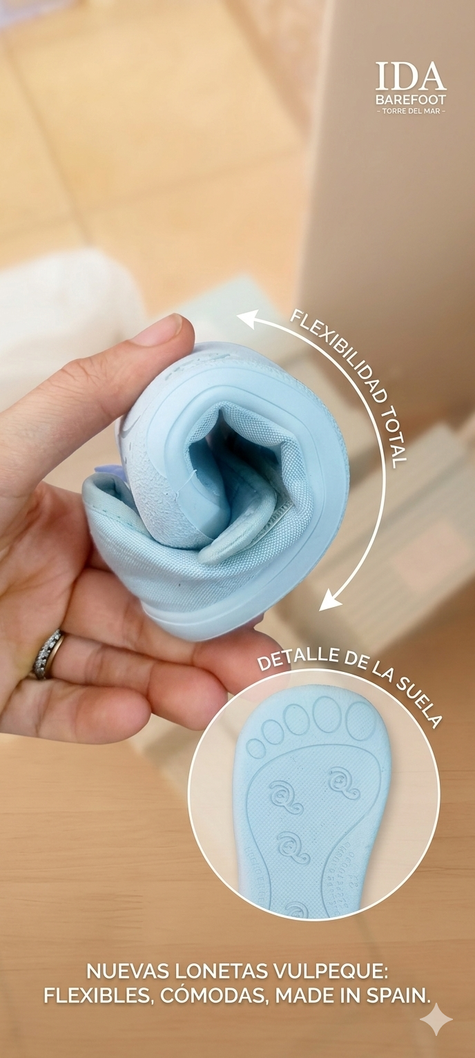 Vulpeques lonetas Barefoot modelo 303 LAI Blanco merceditas