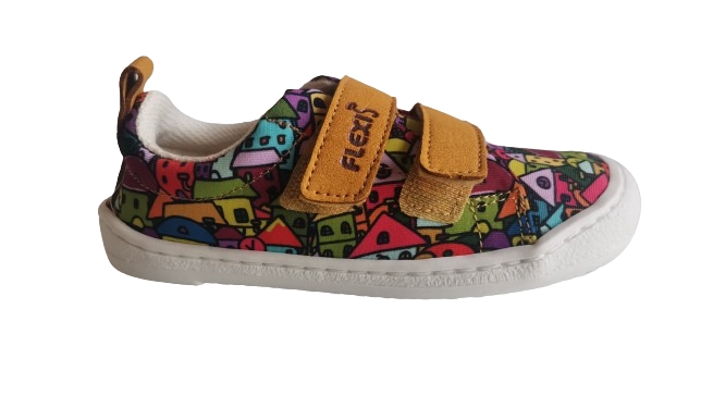 Respectful Canvas Sneakers Casas Flexi Nens