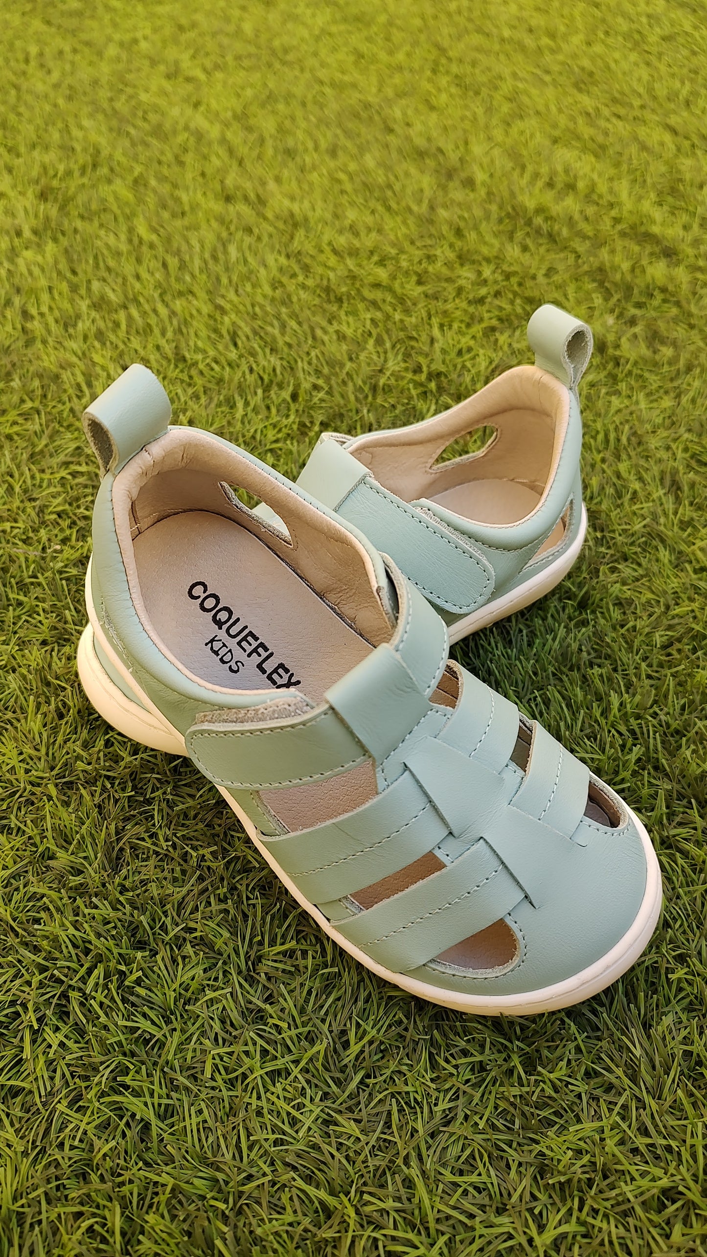 Coqueflex Gamo Aquamarine Barefoot Sandals