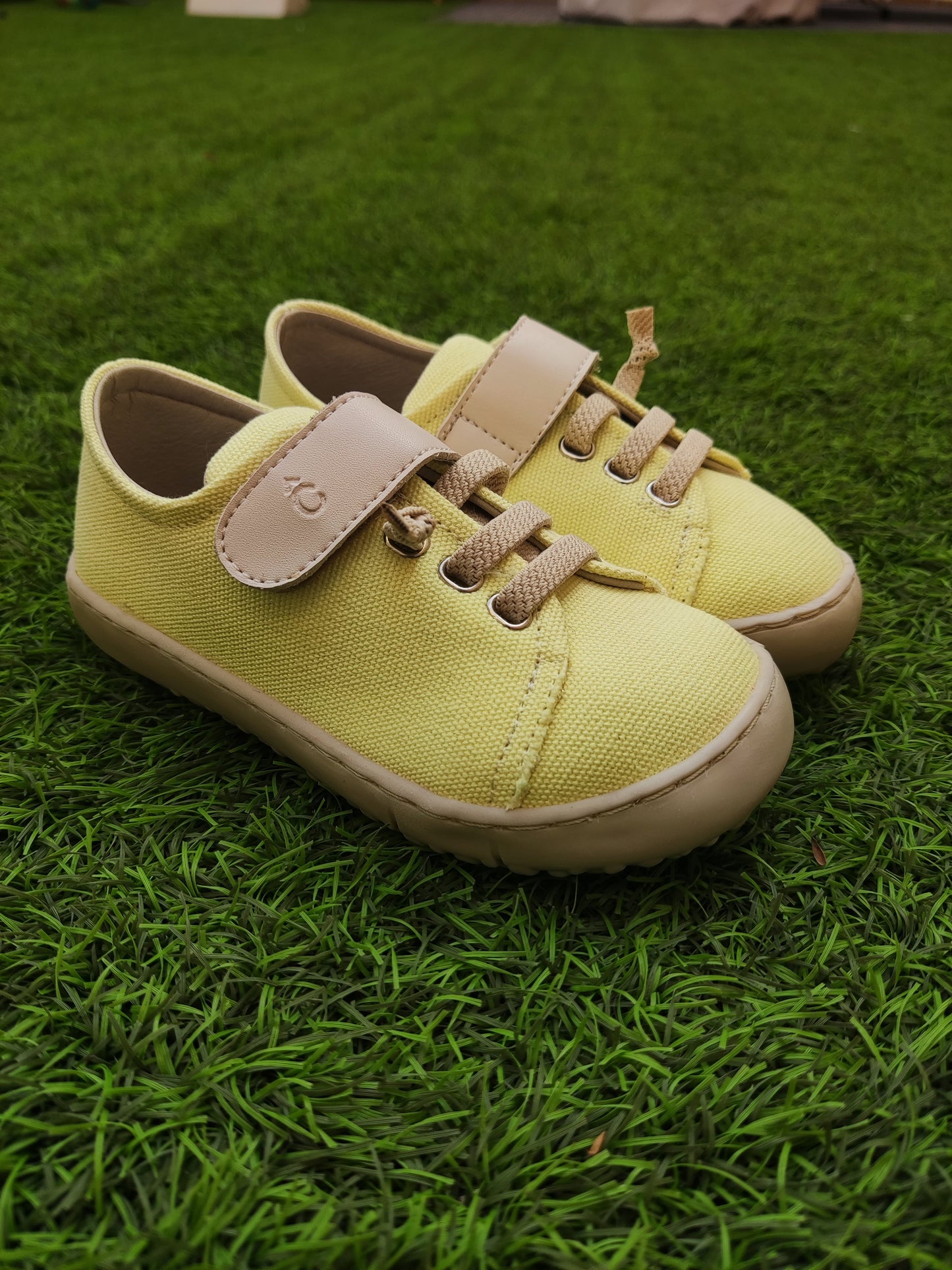 Coqueflex canvas respectful barefoot MODEL 15223 pique yellow