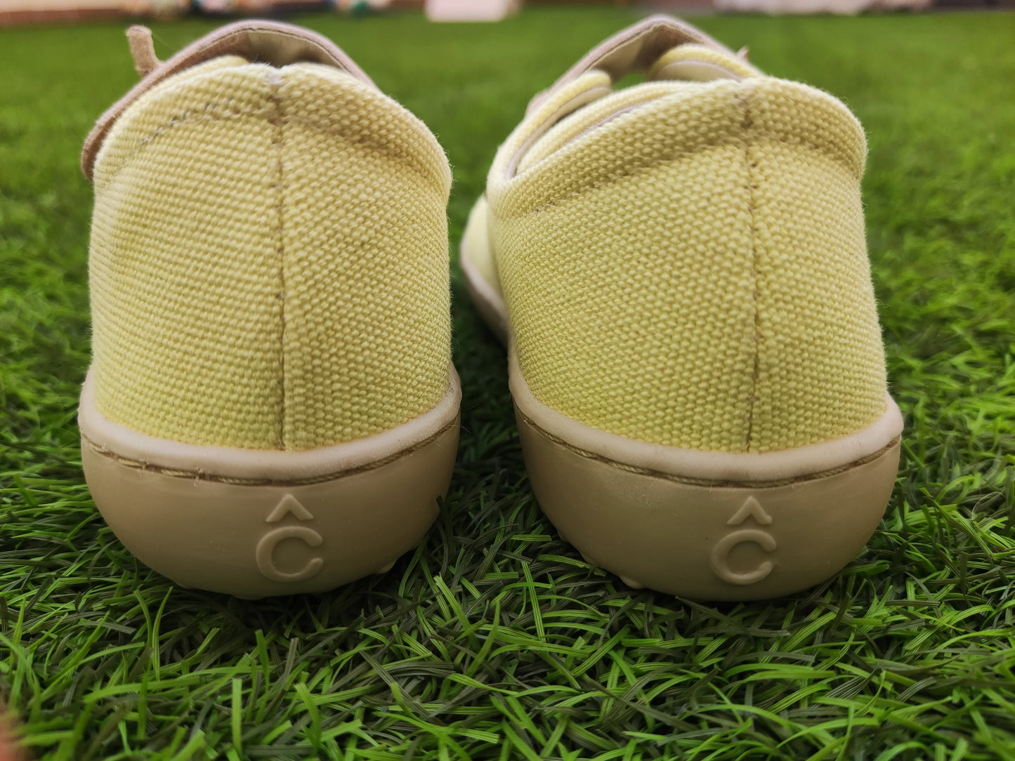 Coqueflex loneta respetuosas barefoot MODELO 15223 pique amarillo