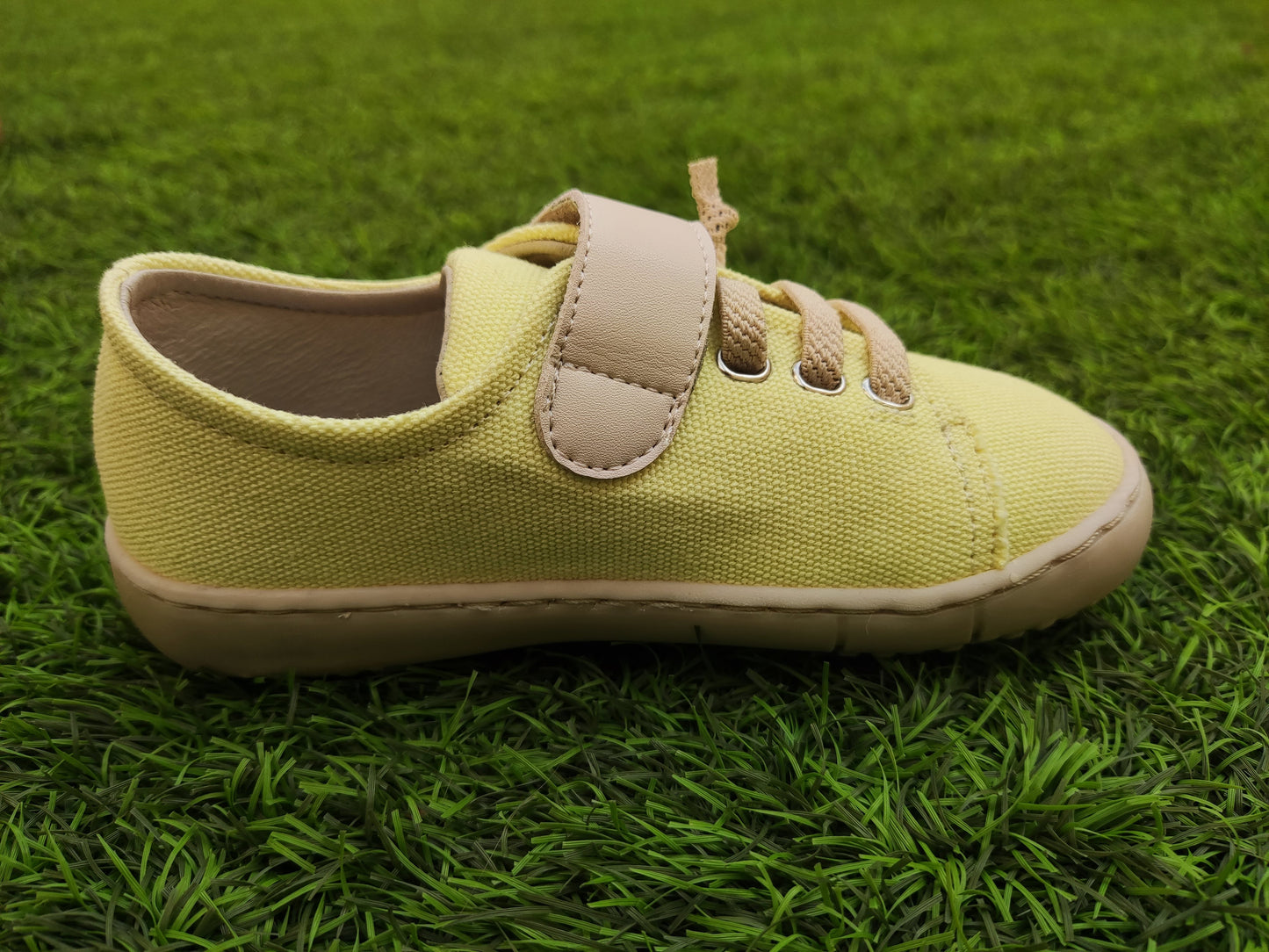 Coqueflex canvas respectful barefoot MODEL 15223 pique yellow
