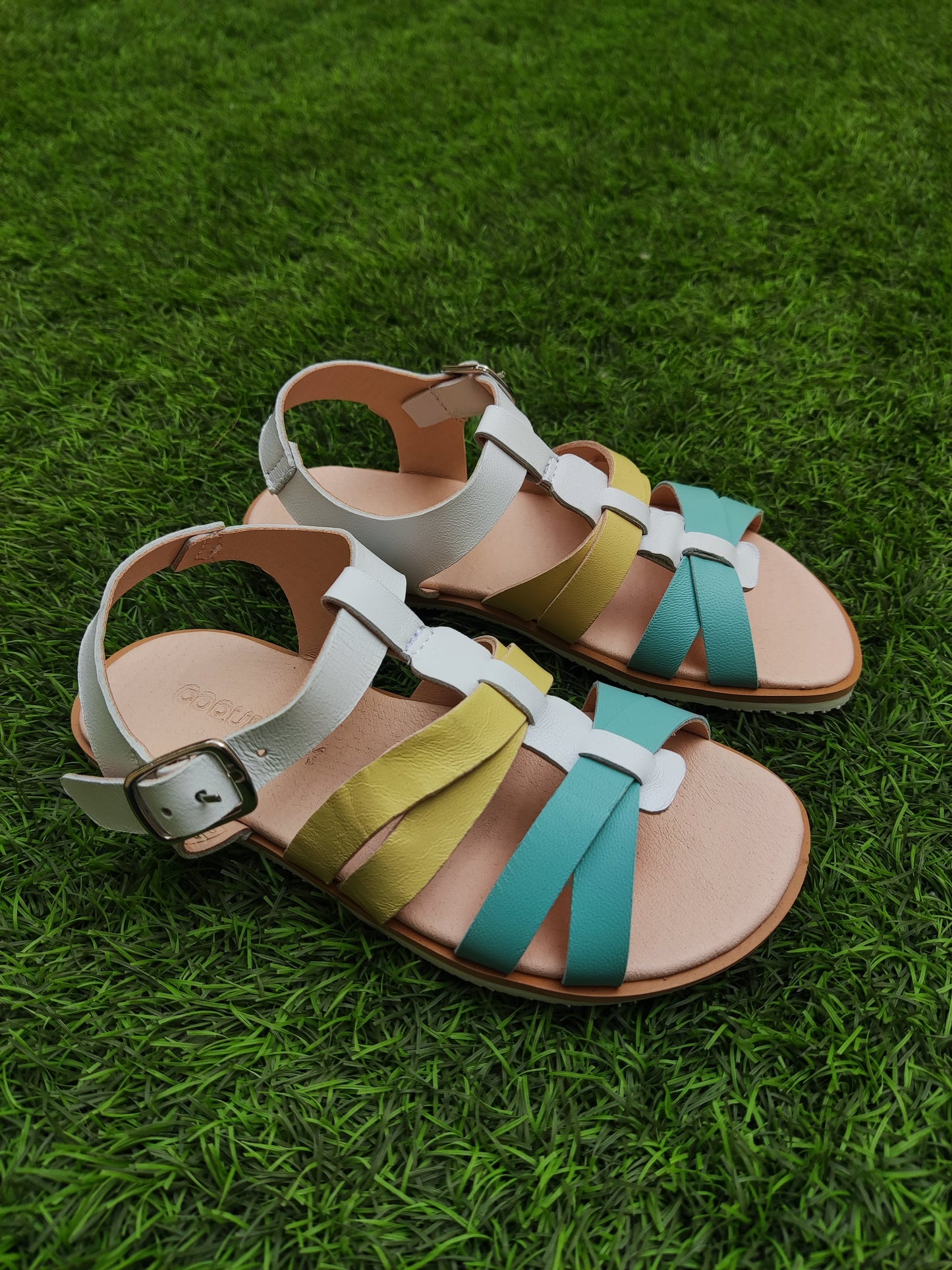 Coqueflex Sandalias 15281 Amarillo Azul