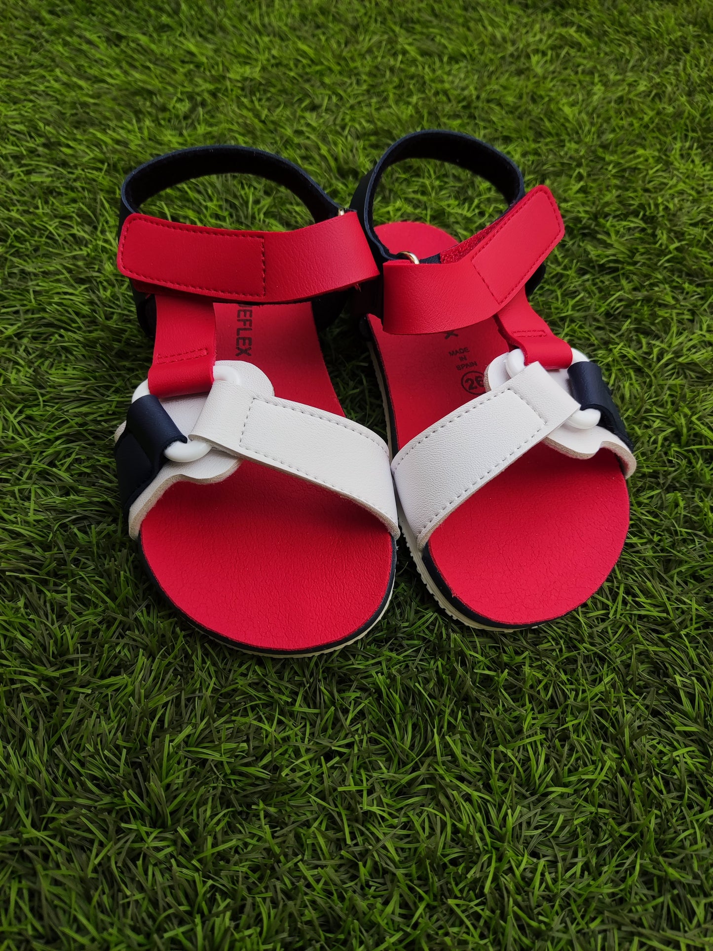 Coqueflex Sandalias 15253 Rojo Navy