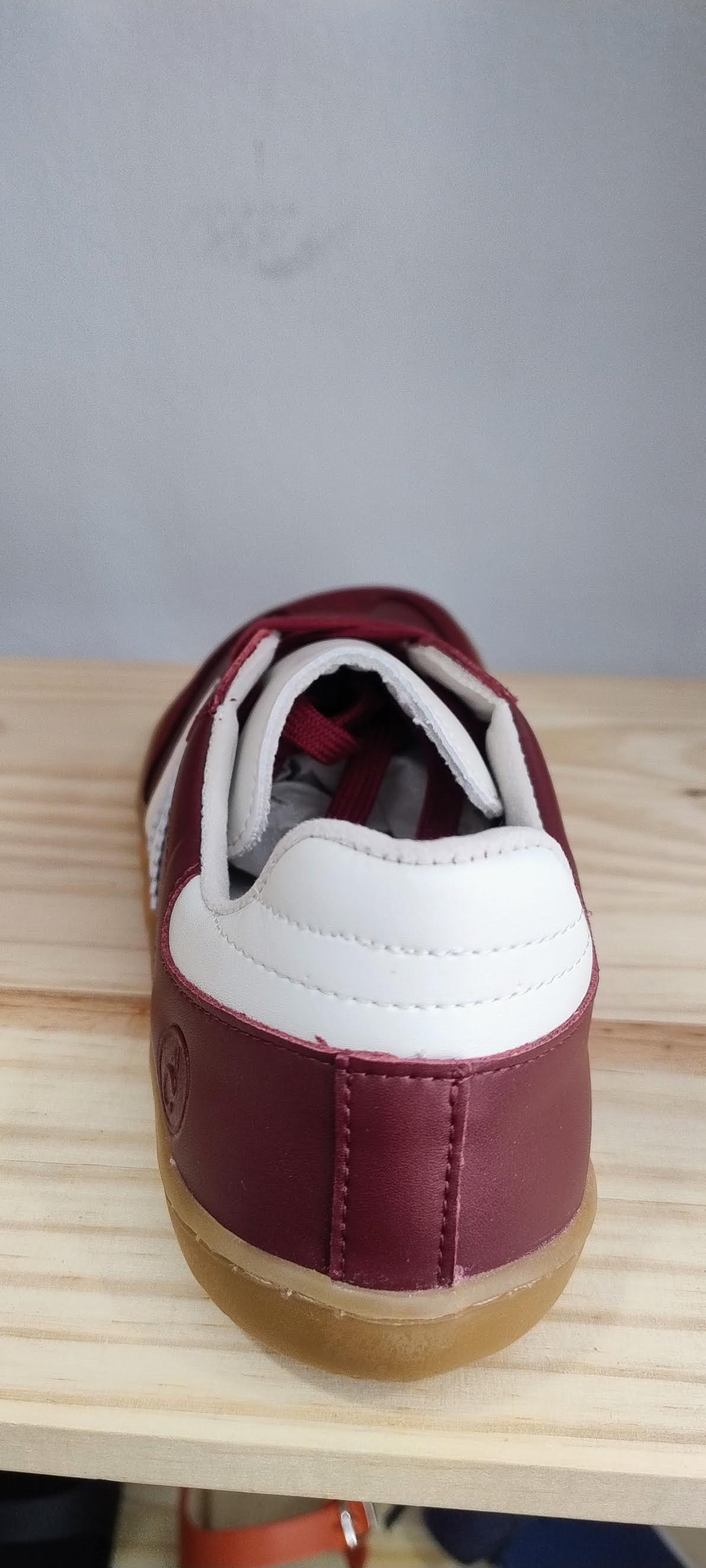 Coqueflex Retro Burgundy calzado barefoot respetuoso