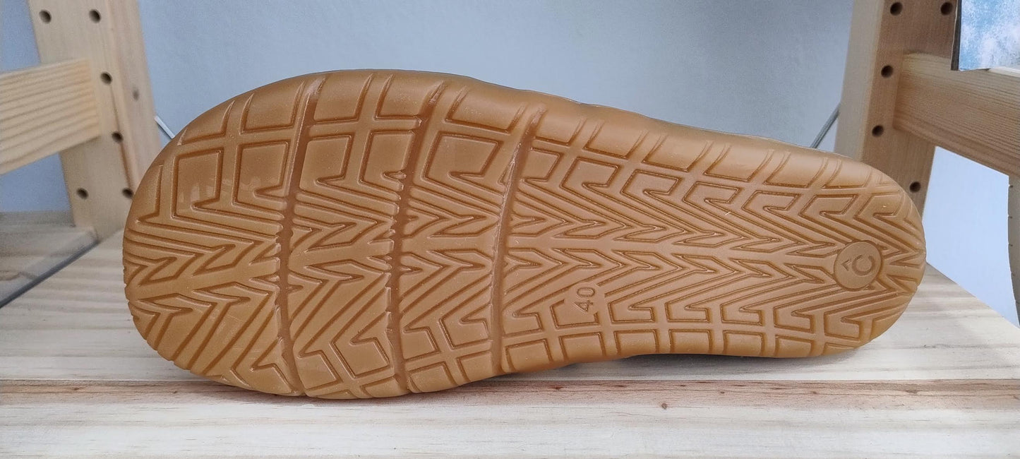 Coqueflex Retro Burgundy calzado barefoot respetuoso