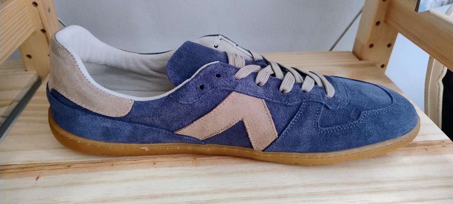 Coqueflex deportiva barefoot modelo Samba 4389 Serraje Iris/Perla