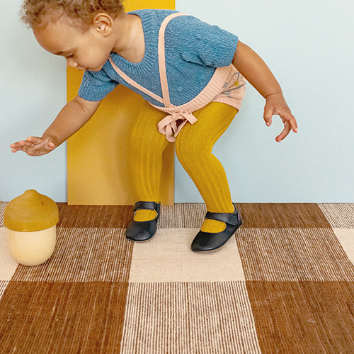 Poco Nido mighty shoes Black Mary Jane - merceditas respetuoso negras