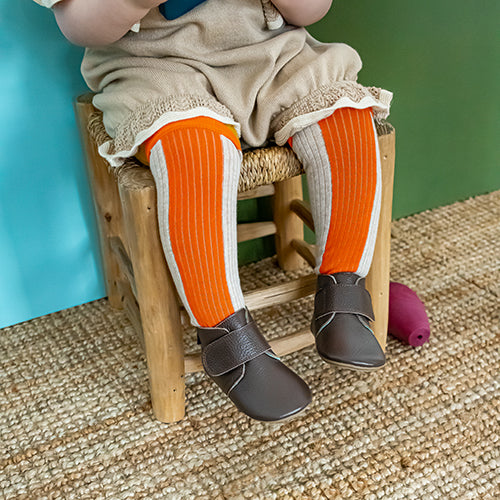 Poco Nido mighty mocha strap shoes - zapatos respetuoso café