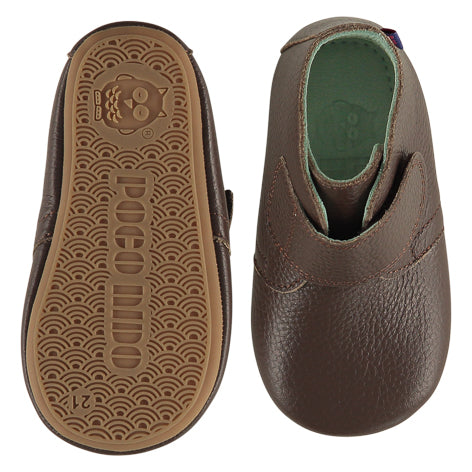 Poco Nido mighty mocha strap shoes - zapatos respetuoso café