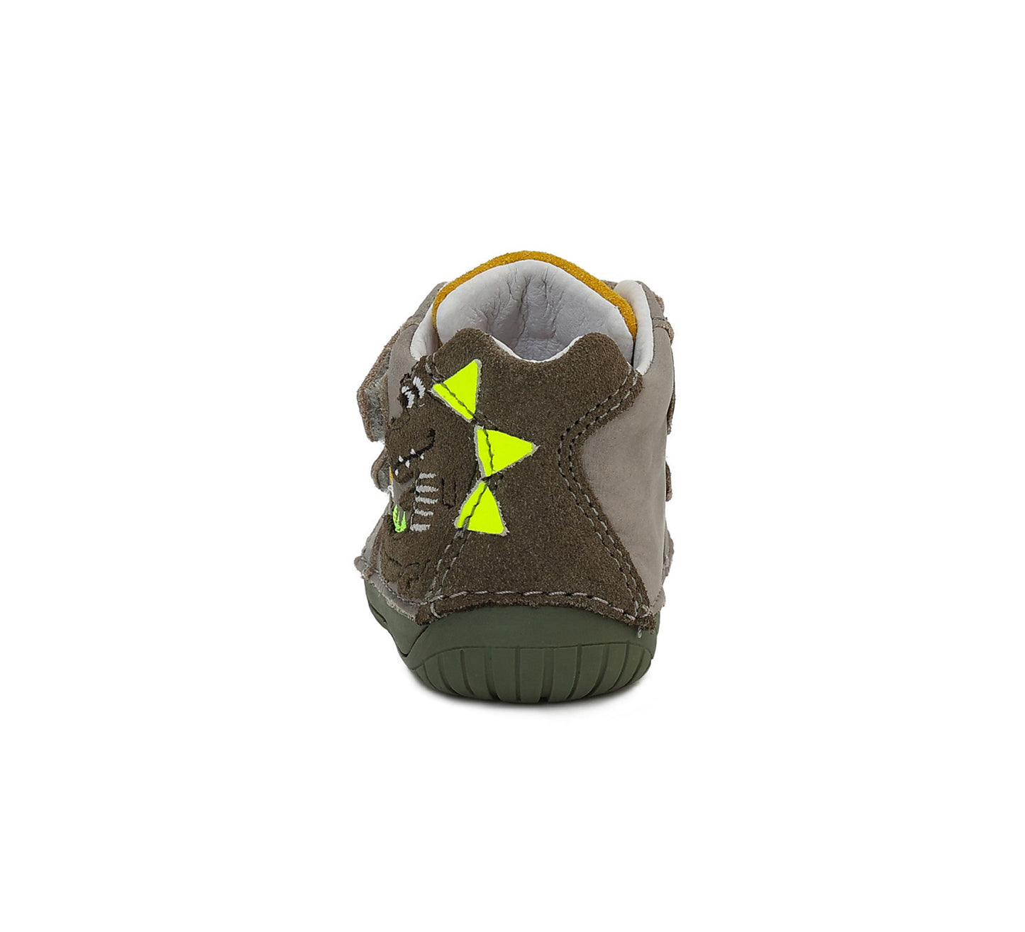 DD Step Respectful Children's Shoes Gray Crocodile
