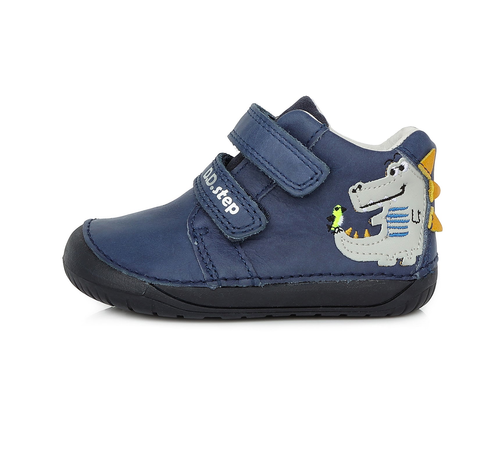 DD Step Zapatos Respetuosos Infantiles azul COCODRILO – IDA barefoot