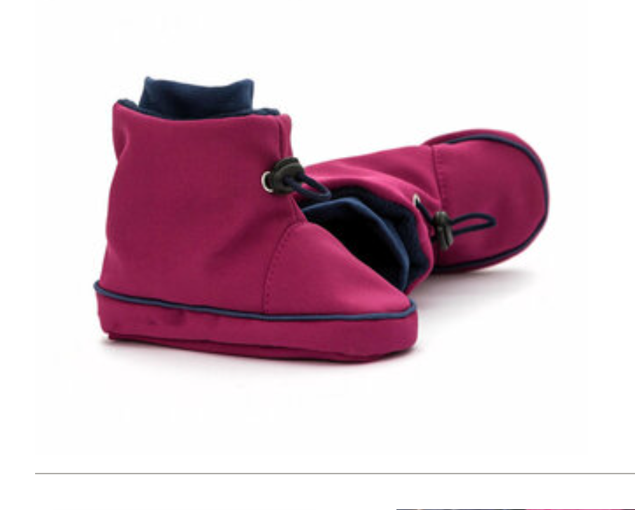 Botines de porteo - babywearing boots rosa