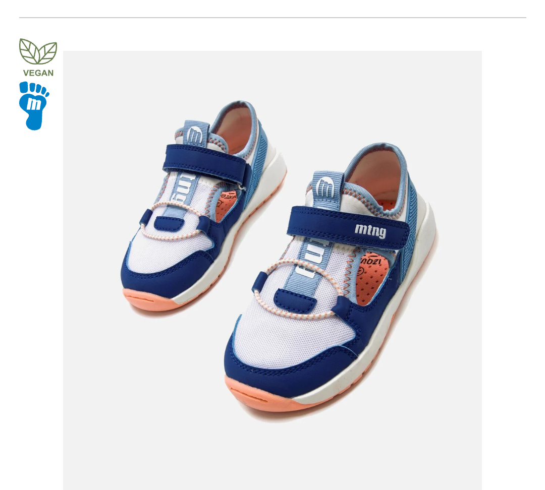 Mustang Free Kids respetuosas 59577 blanco azul