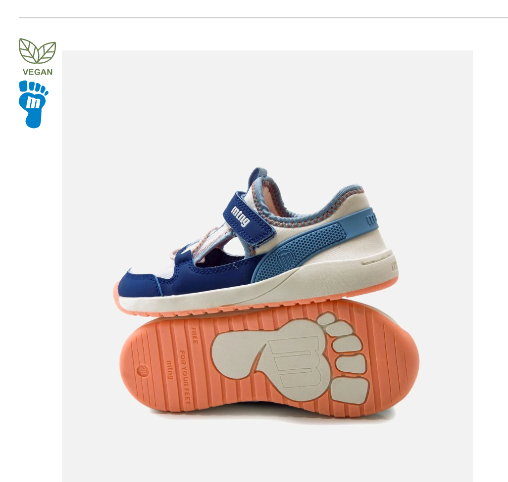 Mustang Free Kids respetuosas 59577 blanco azul