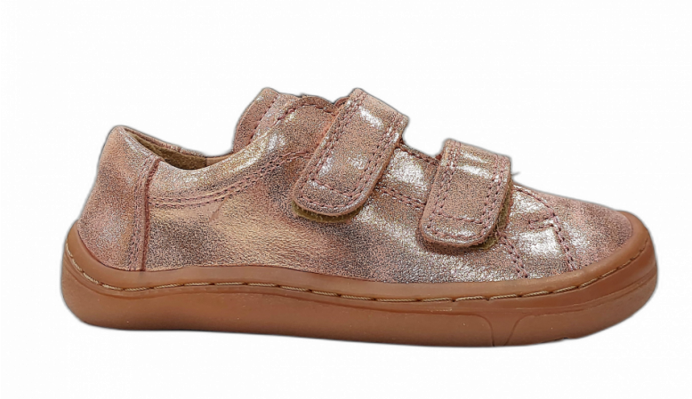 Froddo Zapatos para Niños - BAREFOOT D-VELCRO Rosa