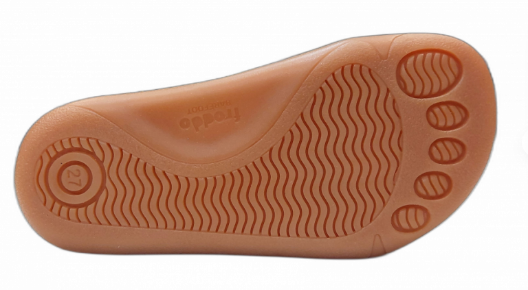 Froddo Zapatos para Niños - BAREFOOT D-VELCRO Rosa