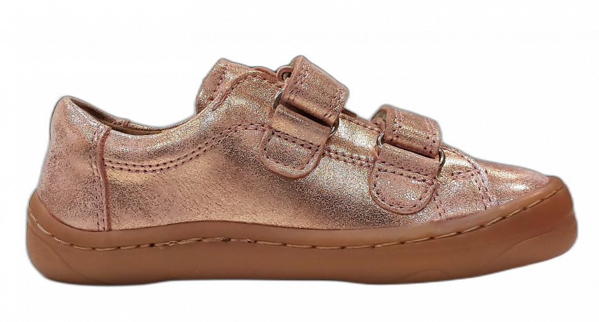 Froddo Zapatos para Niños - BAREFOOT D-VELCRO Rosa