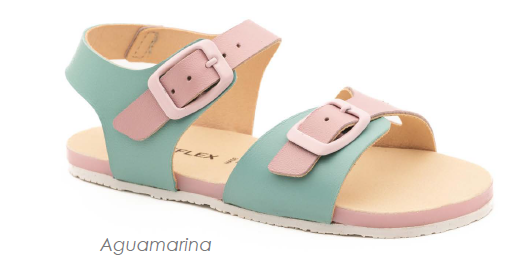 Coqueflex Sandals 15254 Aquamarine-Pink