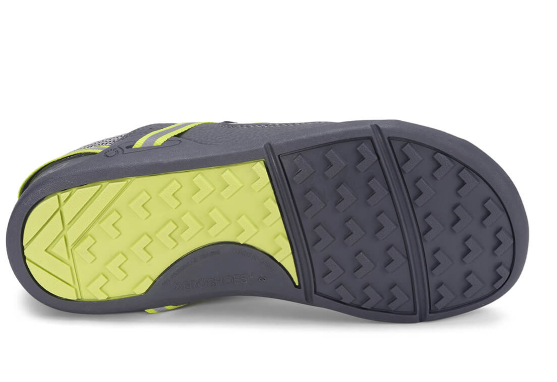 Prio Running and Fitness Shoe - Kids - Xero Shoes - Environmentally Friendly Sneakers Grey Lime