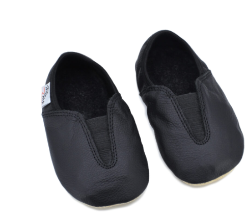 Rhythmic Gymnastics, Dance, Nursery and Home Shoes, Black