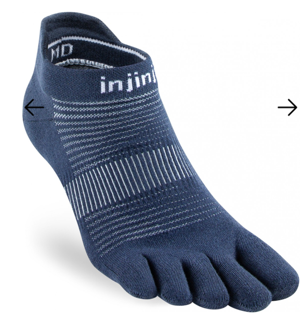 INJINJI Calcetines RUN LIGHTWEIGHT NO-SHOW (Navy)