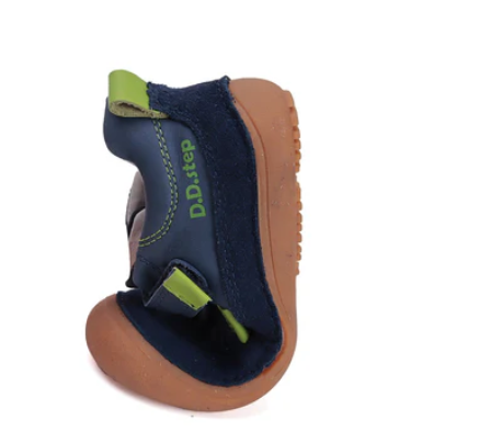 D.D.Step Boy Barefoot deportivas Azul Piel (S063-51483C)