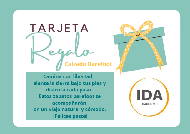 Tarjeta Regalo IDA Barefoot