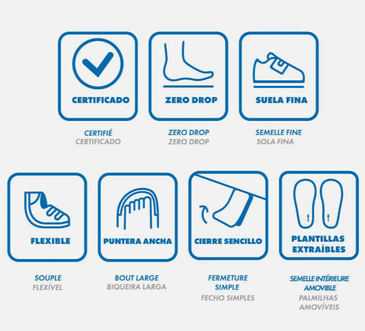 Mustang deportivas respetuosas barefoot valida para transicion Free Apolo Negras Ref: 60857-C56351