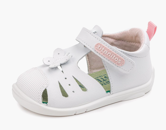 Titanitos sandalias respetuosas B500 Deka Blanco