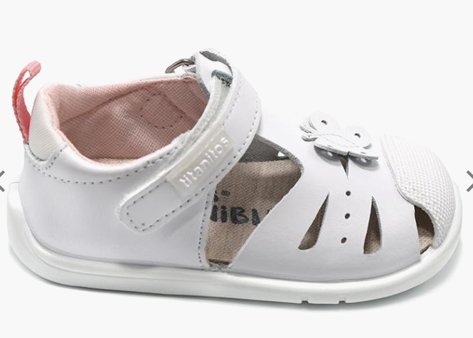 Titanitos sandalias respetuosas B500 Deka Blanco