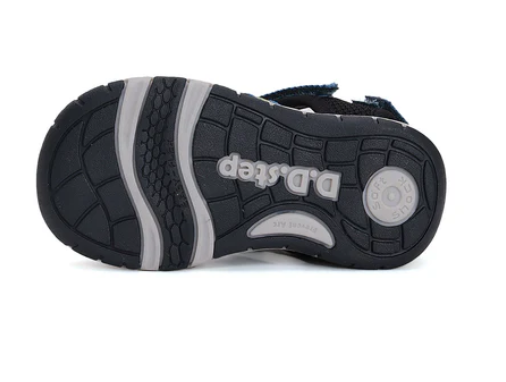 DDStep Sandalias Agua niños negro-azul G065-51748B – Ligeras, Antideslizantes, Secado Rapido