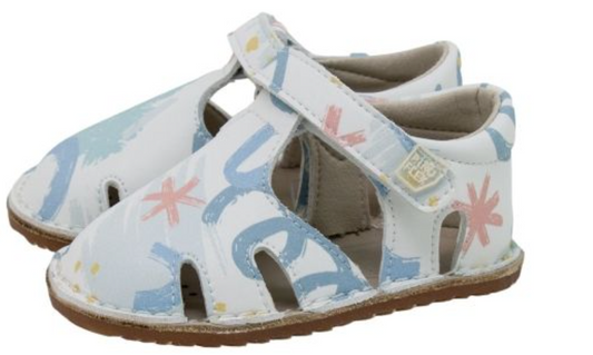 Piruflex Sandalias respetuosas rosa (vegana) PF322-1