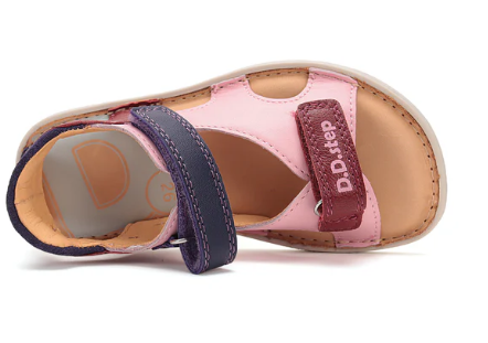 DD Step sandalias barefoot en piel BG076-51334B pink (EU 26-31)