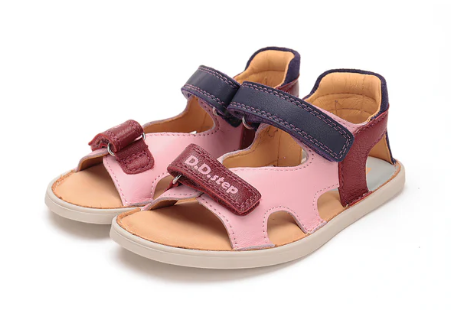 DD Step sandalias barefoot en piel BG076-51334B pink (EU 26-31)