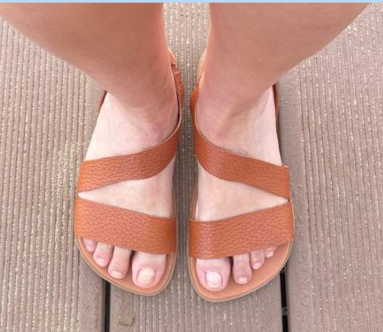 Vivant Sandalias Barefoot Mujer en Piel Rustic Cuero | Modelo Aria 9101