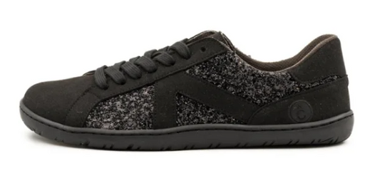 CoqueFlex deportivas barefoot modelo 4387 suede electra negro brilli piso Adam