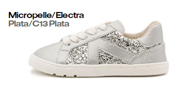 Coqueflex deportivas barefoot Roler 4387 micropelle electra plata