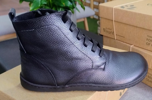 Vivant botines barefoot piel negro modelo V-2753