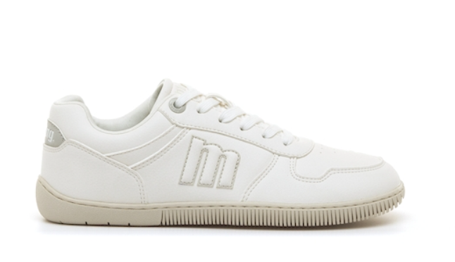 Mustang deportivas barefoot (valida para transicion) blancas modelo ACTION PU BLANCO