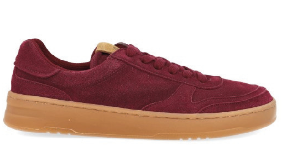 Coqueflex Kaia zapatos barefoot casual wine - horma medio ancha - vegano