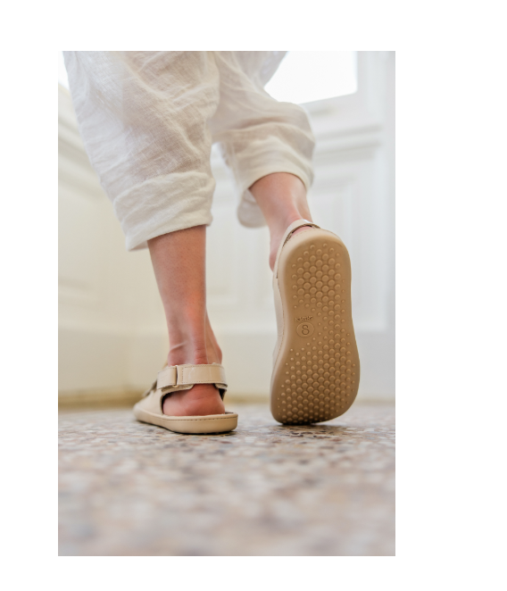 Shapen DAZZLE sandalias barefoot Beige