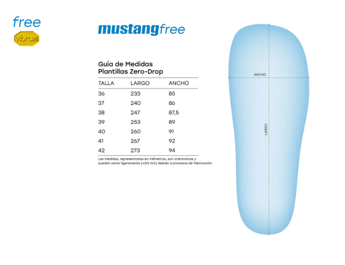 Mustang free Vibram sneakers barefoot minimalistas mujer Black/Grey