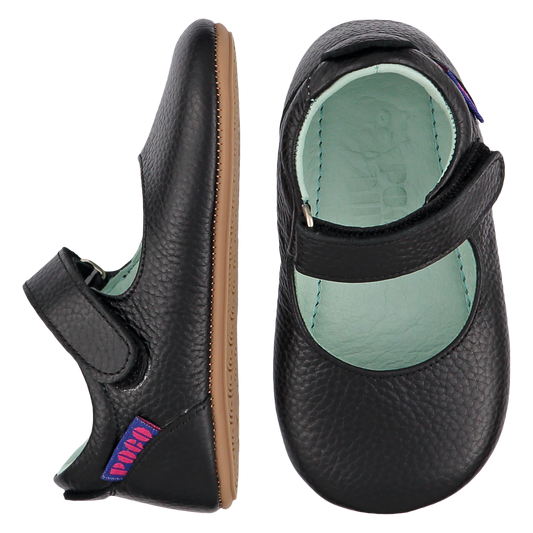 Poco Nido mighty shoes Black Mary Jane - respectful black Mary Janes